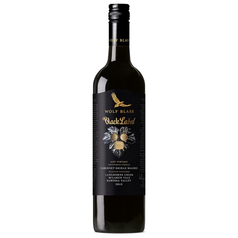 WOLF BLASS BLACK LABEL SHIRAZ